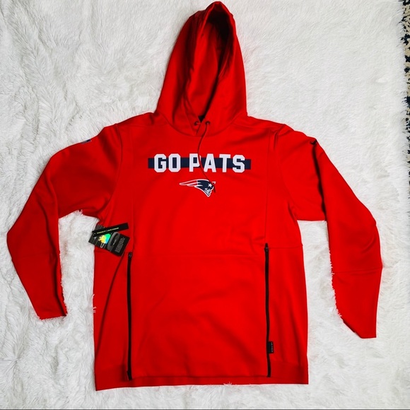 New Nike New England PatriotsDRI-FIT Hoodie